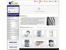Tablet Screenshot of kasan.cn